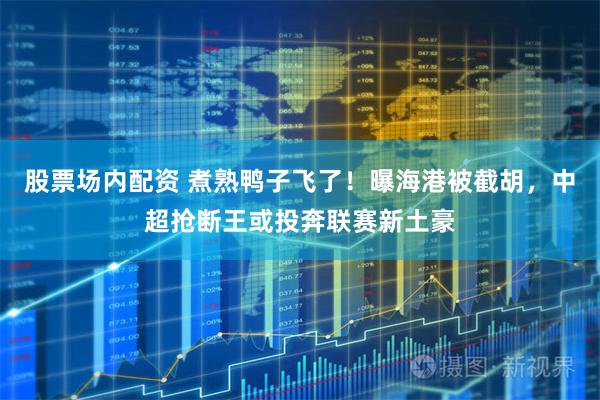 股票场内配资 煮熟鸭子飞了！曝海港被截胡，中超抢断王或投奔联赛新土豪